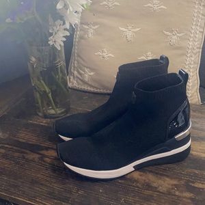 Michael Kors Skyler Stretch-Knit Sock Sneaker